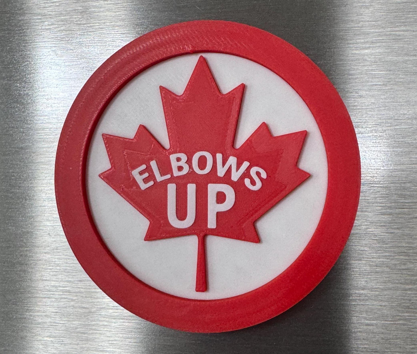 Elbows Up! Canada - Fridge Magnet!
