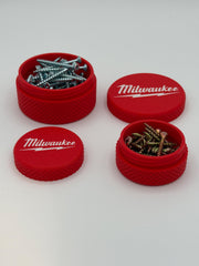 Milwaukee Themed Storage Containers: Organizers in 4 Sizes