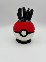 Pokeball Pen Holder: Pokemon inspired desk decor!