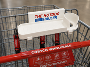 THE HOTDOG HAULER Cart Clip Tray for Costco Food Court