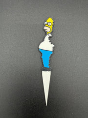 Homer Simpson Plant Stake: Quirky Simpsons Meme
