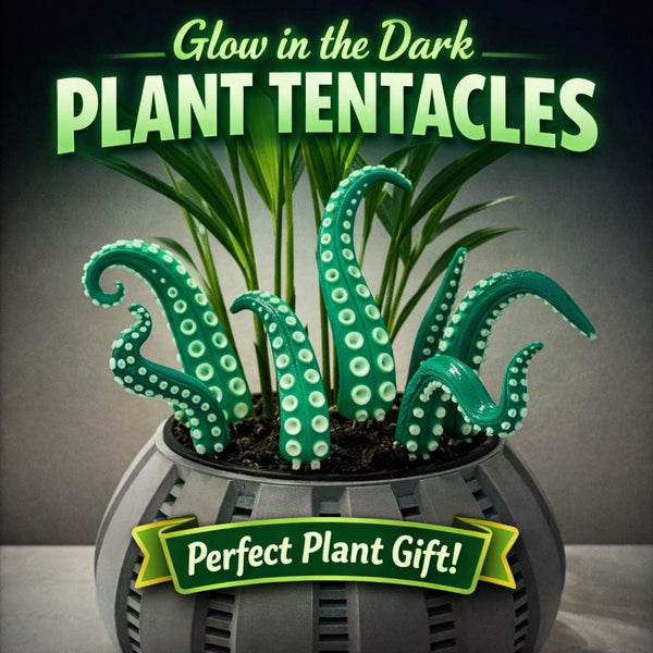 Plantacles Tentacle Decor: Glow in the Dark Sea Monster