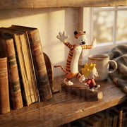 Calvin and Hobbes Inspired Artwork - Ideal for Comic Strip Fans