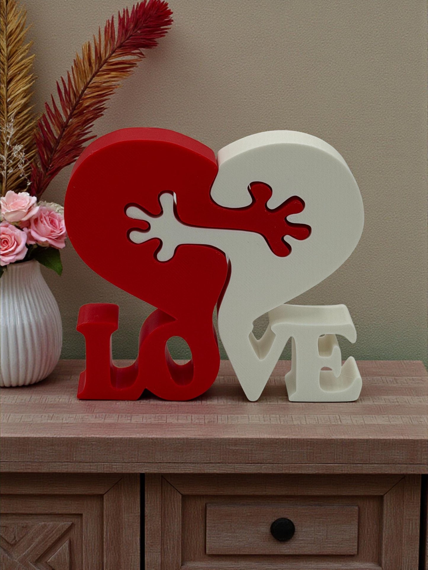 Romantic Desk Gift – Small Love Sign | Valentines Day Gift & Thoughtful Keepsake