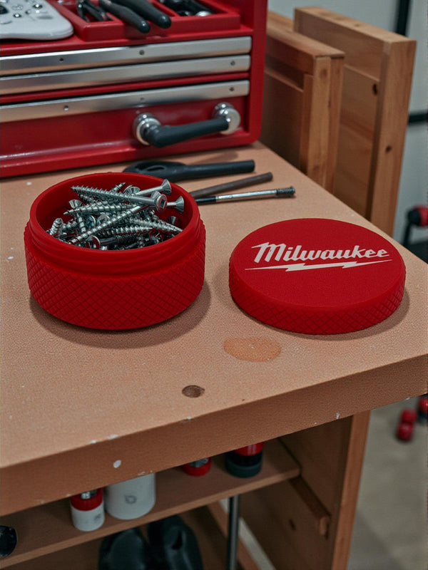 Milwaukee Themed Storage Containers: Organizers in 4 Sizes