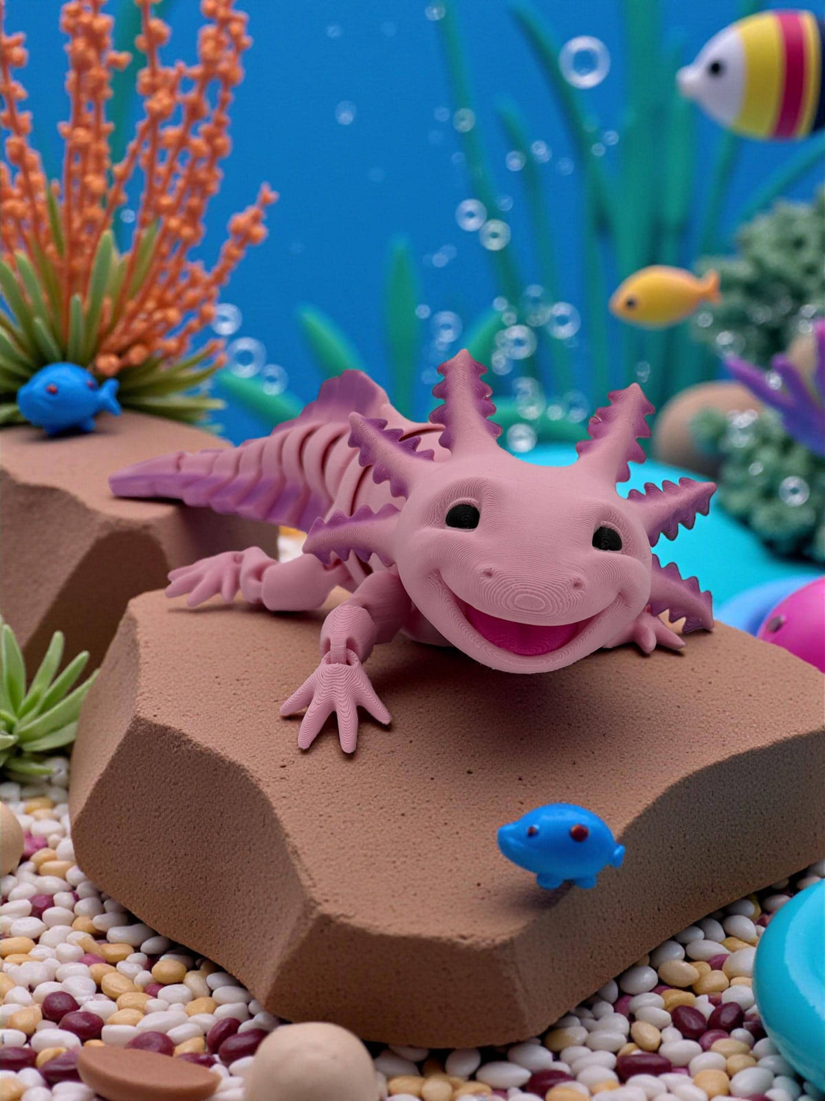 Flexible Axolotl: Articulated Stress Relief Fidget