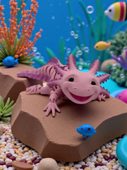 Flexible Axolotl: Articulated Stress Relief Fidget