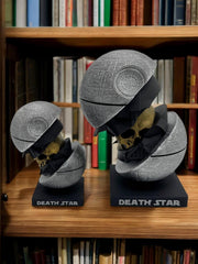 Darth Vader / Death Star Sculpture: Hand Painted Collector Display