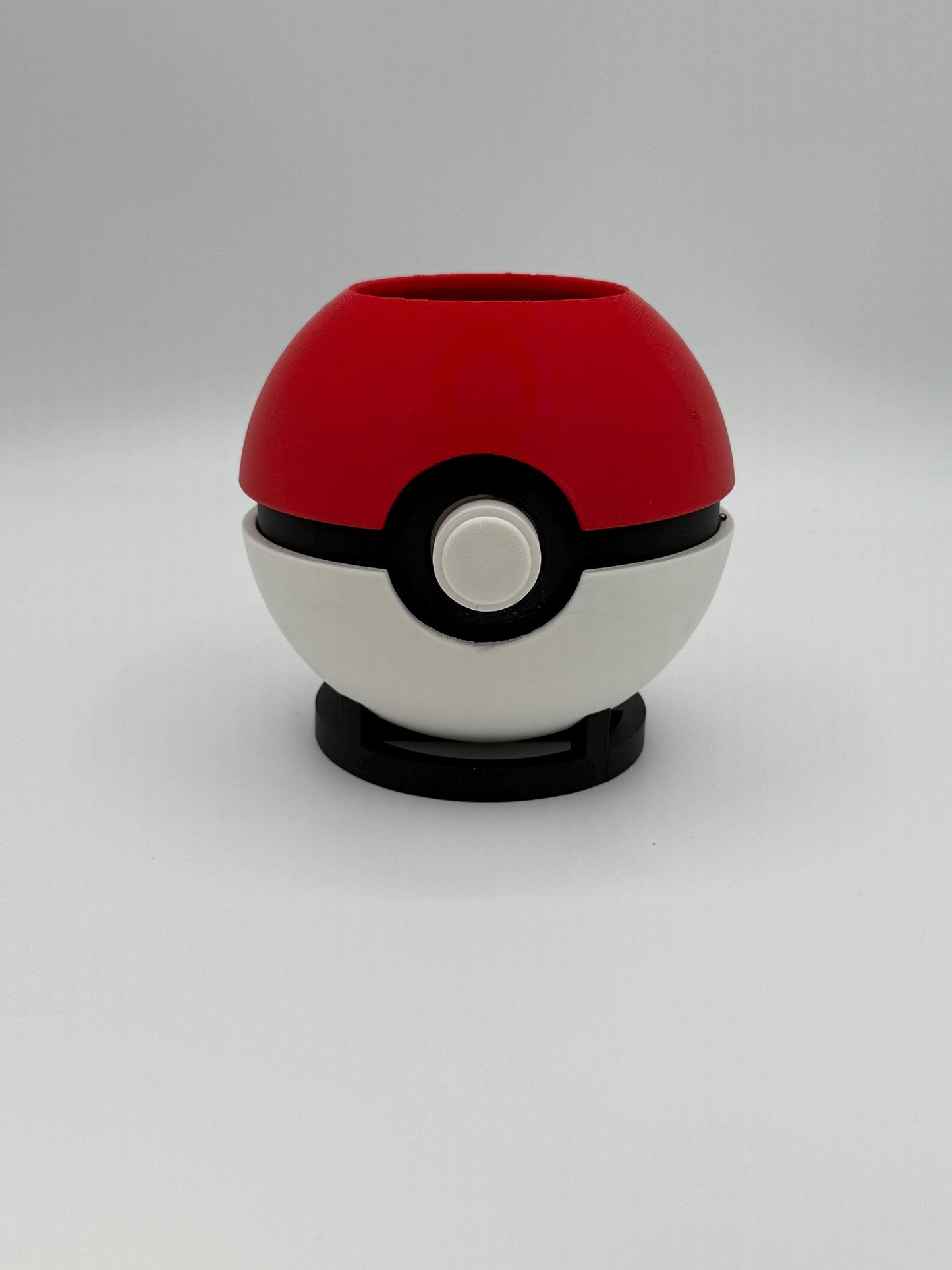 Pokeball Pen Holder – Durable Gaming Desk Decor & Compact Desk Cup