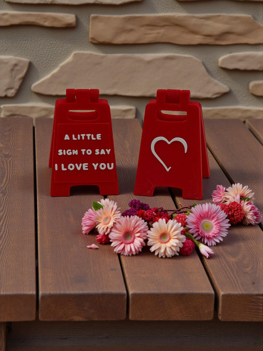 Mini Love Sign – Romantic Keepsake & Valentines Day Gift for Girlfriend