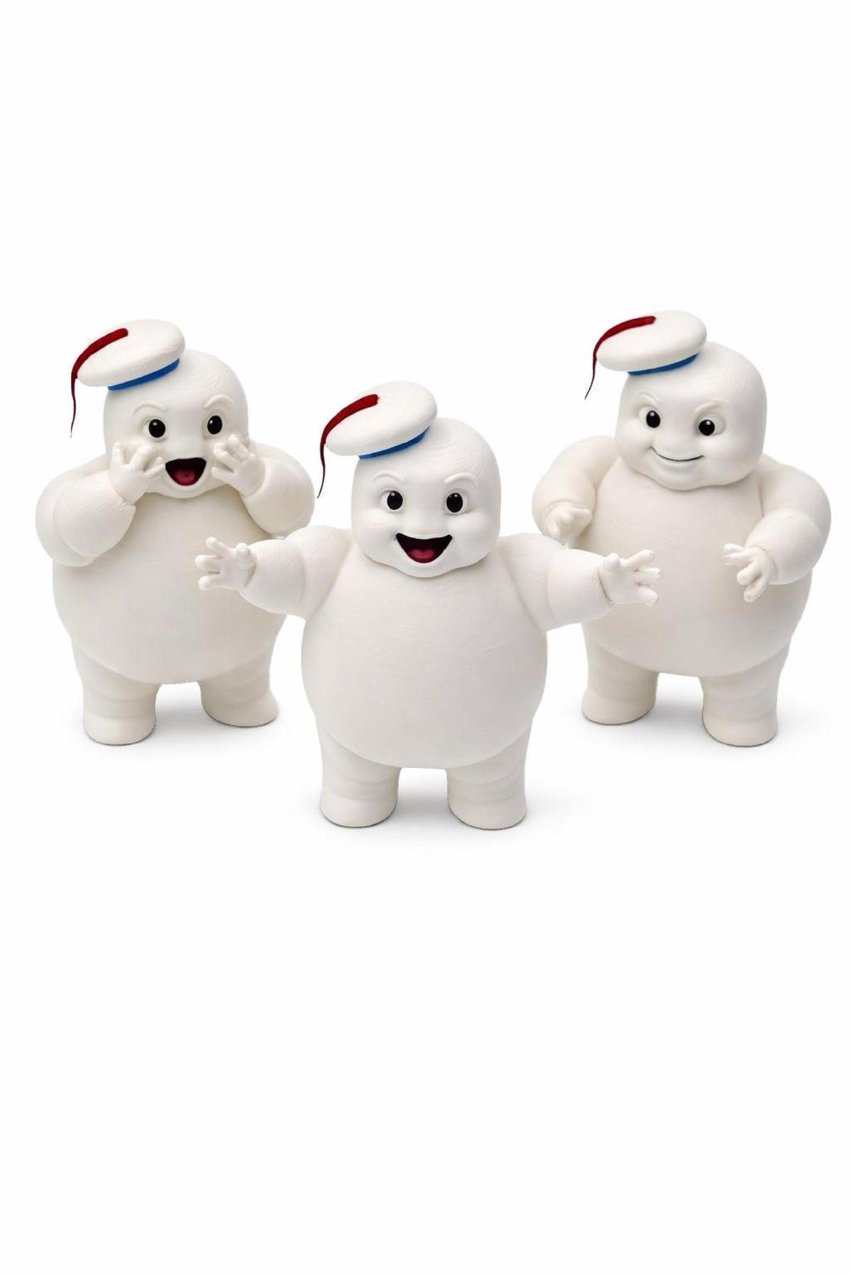 Mini Stay Puft  Figurines - 3 Pack