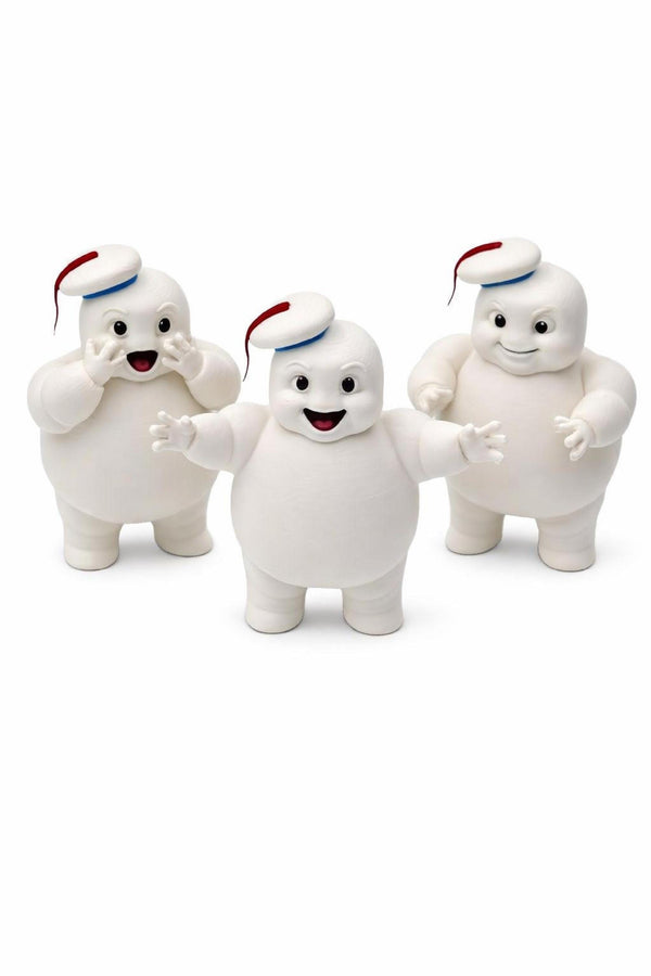 Mini Stay Puft  Figurines - 3 Pack