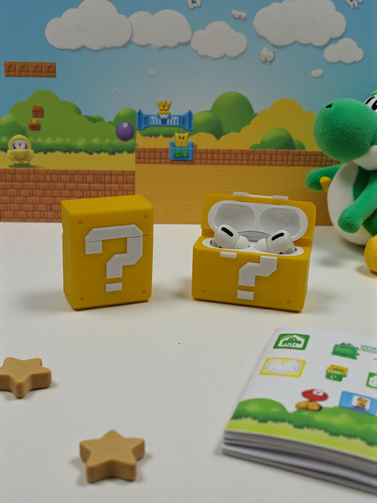 Super Mario Themed Airpods Case: Nintendo fun, Compact Gaming Decor