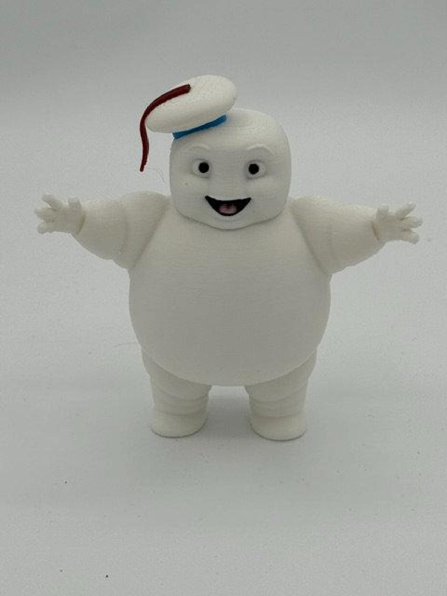 Adorable Ghostbusters Mini Stay Puft Marshmallow Men Figurines with Slimer! - Handmade Fan Art
