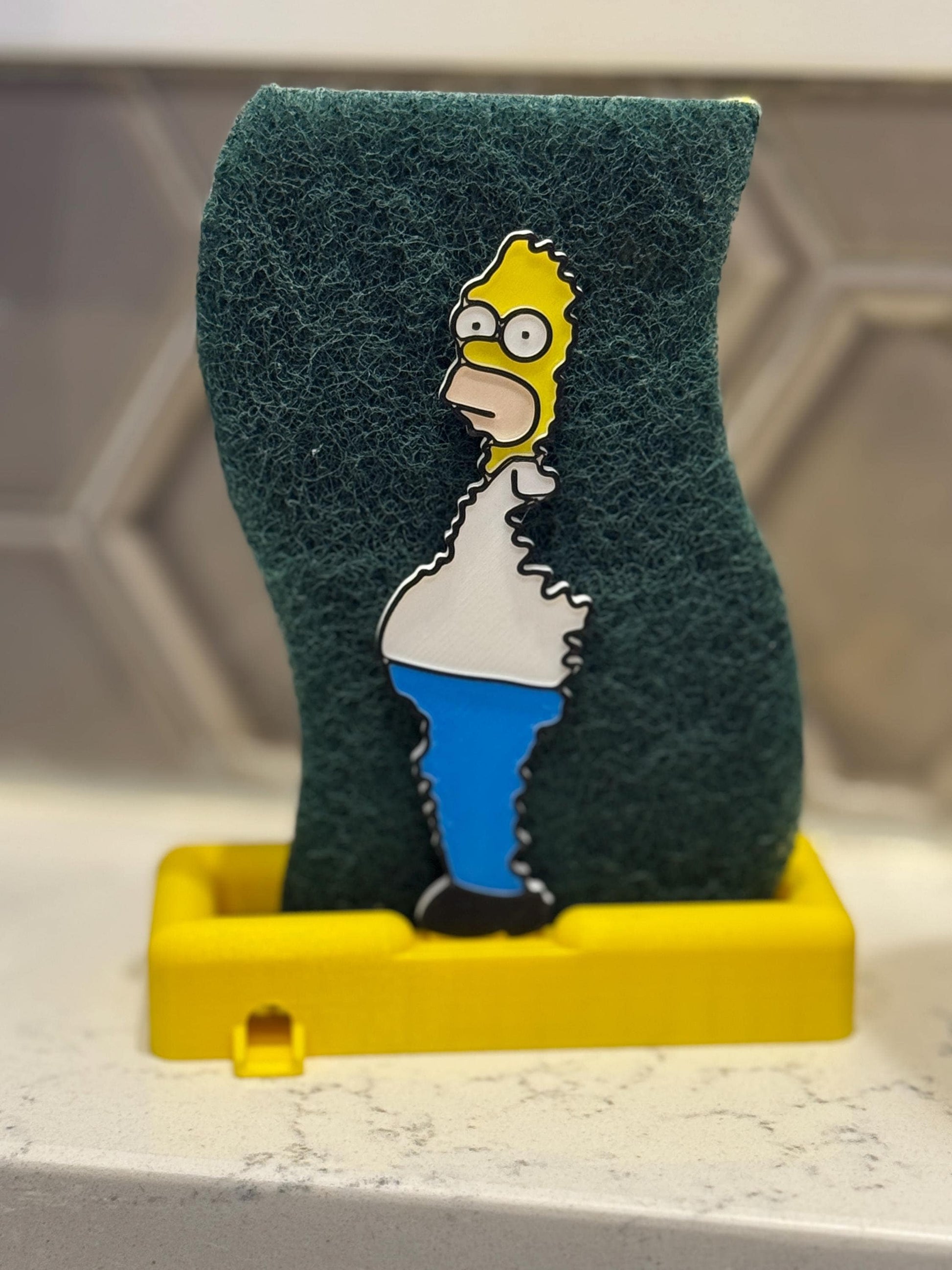 Homer Sponge Holder