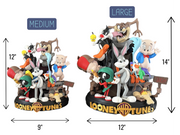 Looney Tunes Character Diorama | Retro Animation Figurine Collection