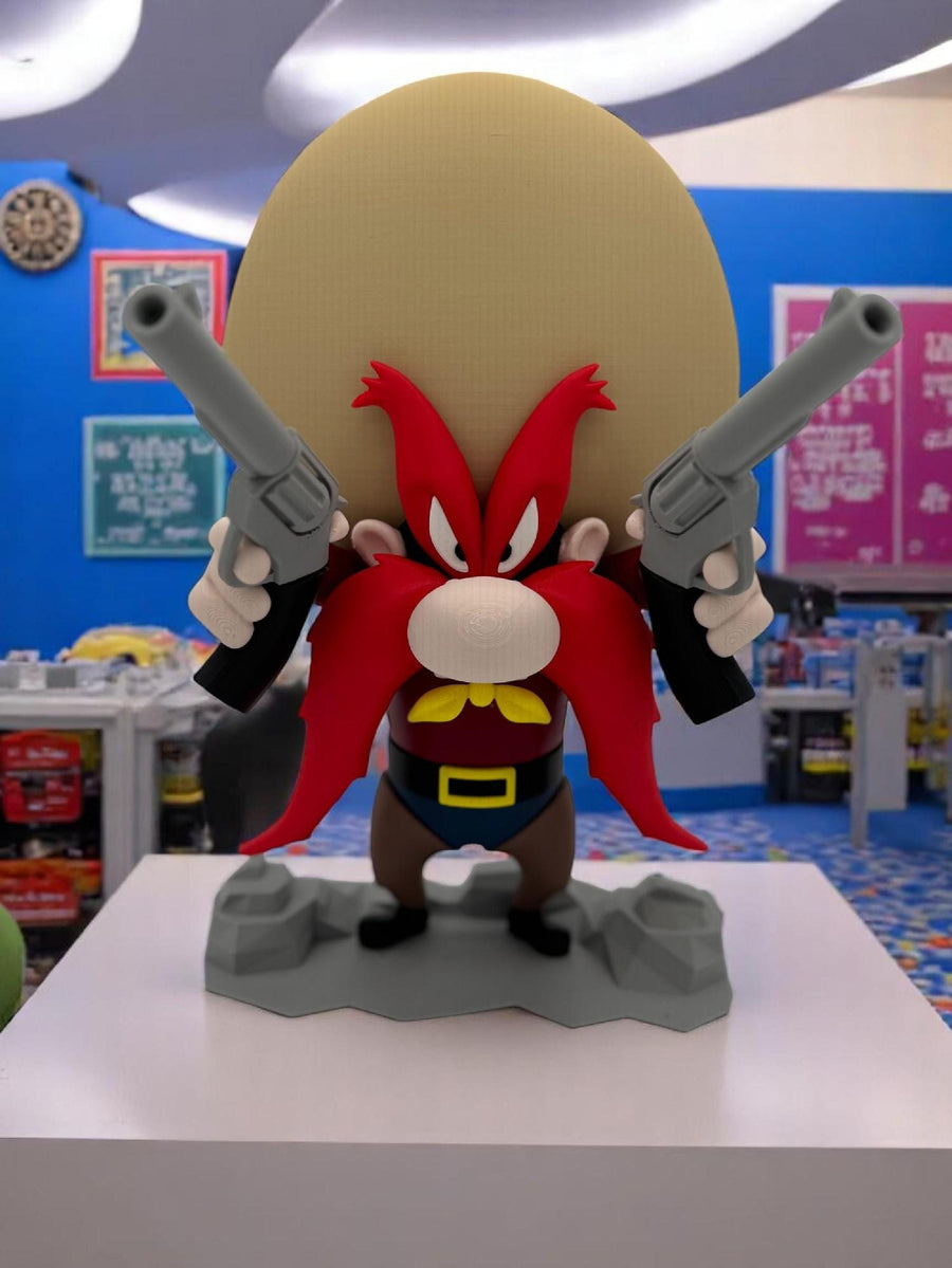 Yosemite Sam Figurine: Looney Tunes Art