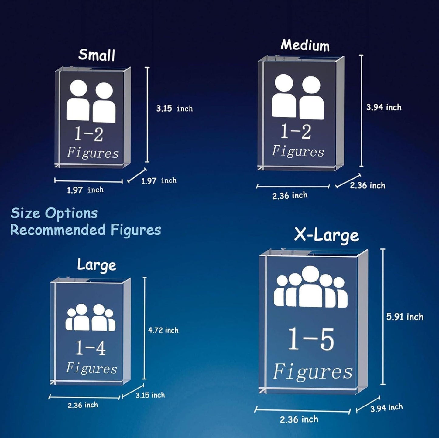 3D Photo Crystal: Custom Laser Etched Portraits - Cinematic HD!