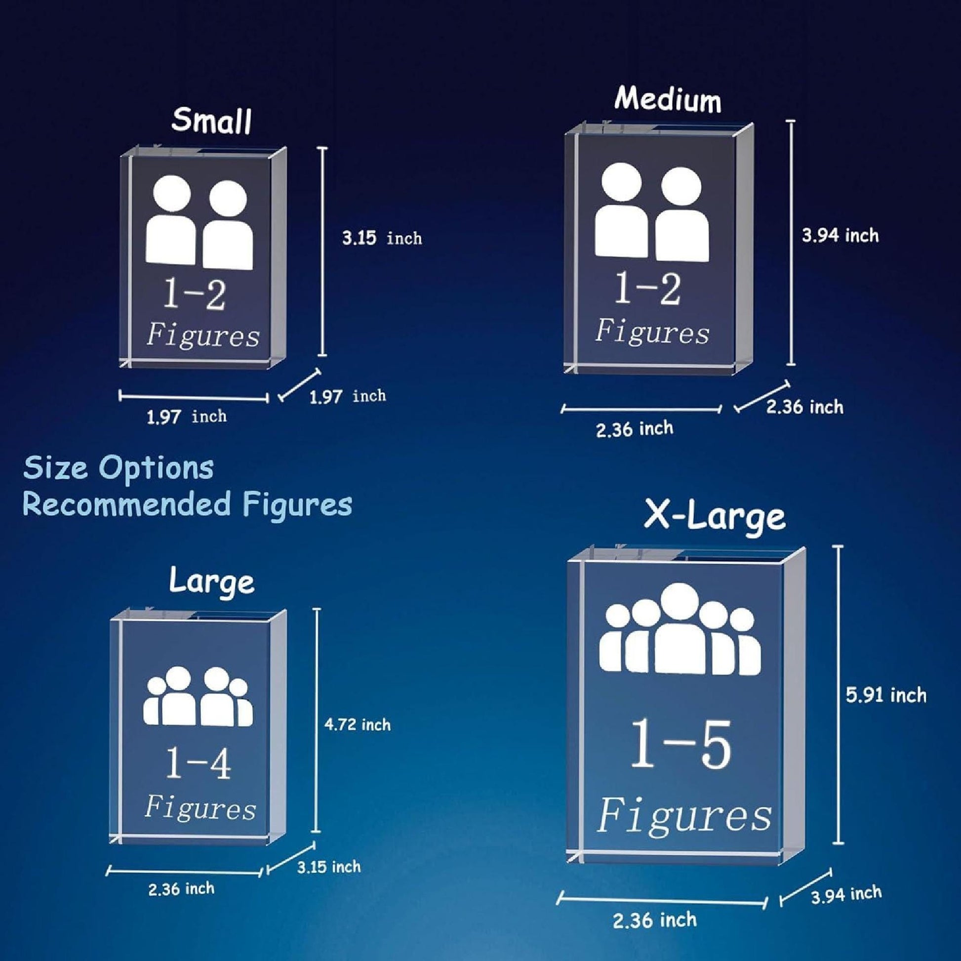 3D Photo Crystal: Custom Laser Etched Portraits - Cinematic HD!