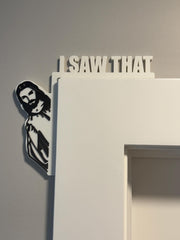 Funny Door Sign: Jesus Watching Gag Gift