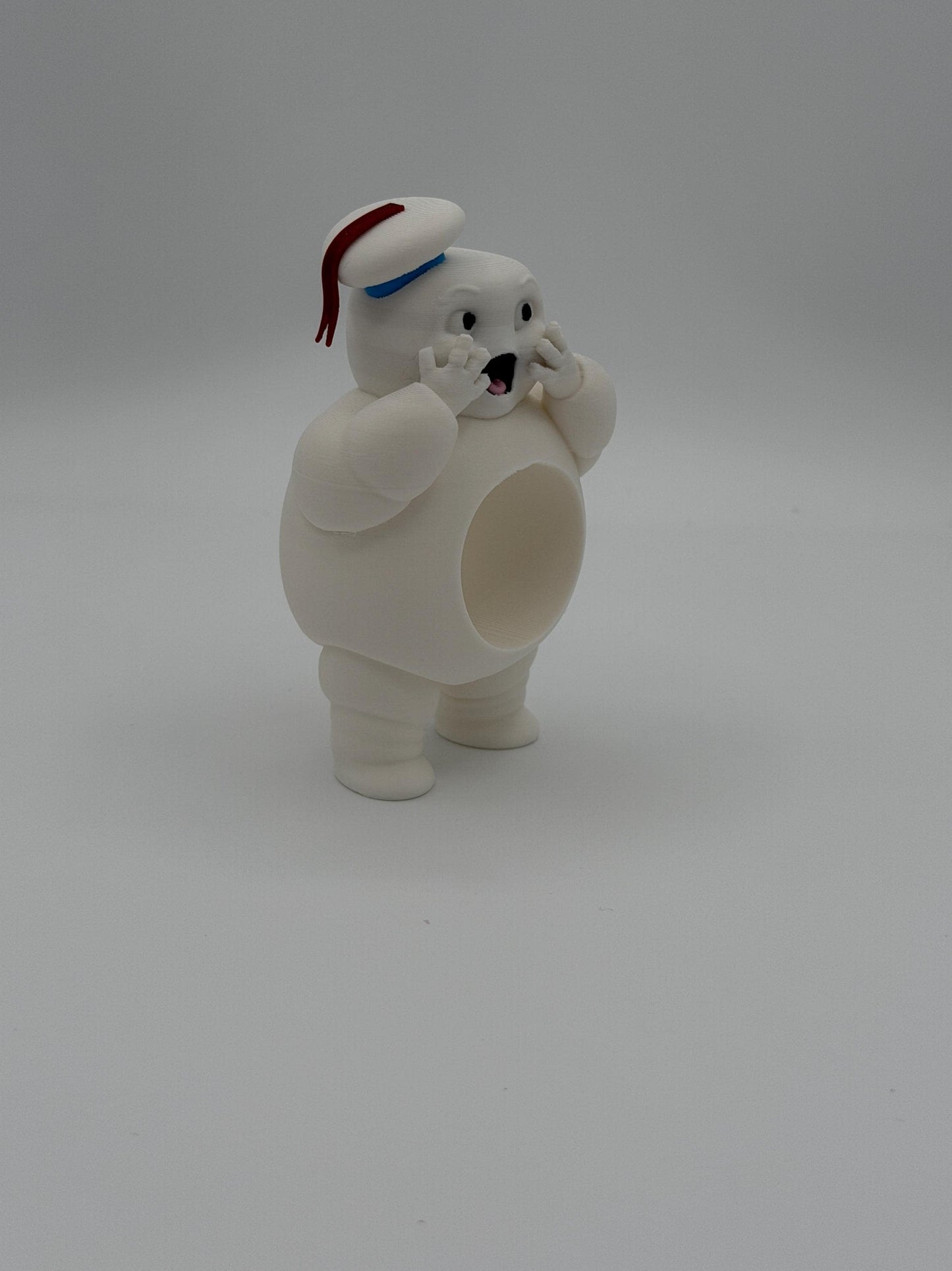 Stay Puft Figurine - Retro Ghostbusters Collectible | Handmade Mini Statue