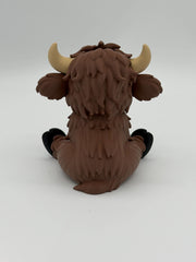Highland Cow Figurine: Scottish Decor, Desk Toy