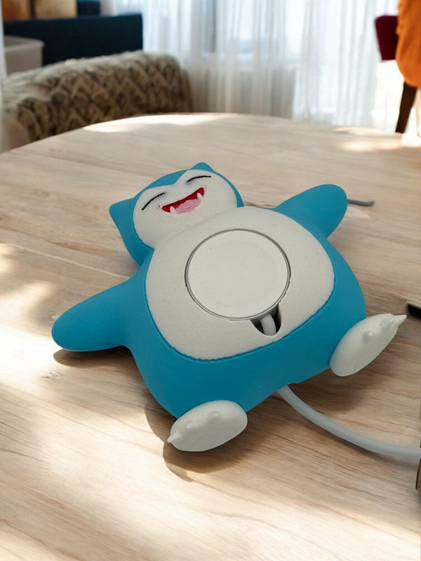 Snorlax Watch Charger Stand: Pokémon Desk Decor