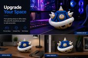 Mario Kart Shell Inspired Collectible | Gamer Gift