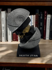 Darth Vader / Death Star Sculpture: Hand Painted Collector Display