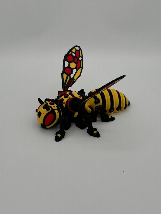 Articulated Cyber Bee!  Fidget Toy! Unique Gift for him or her!  Stress Relief!