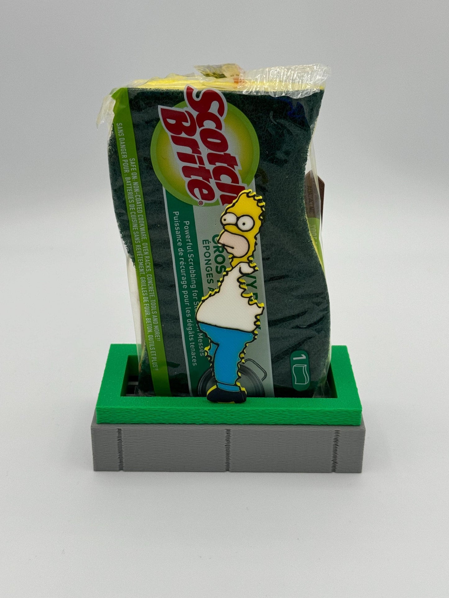 Quirky Homer Simpson Meme Sponge Holder with Sponge Included!