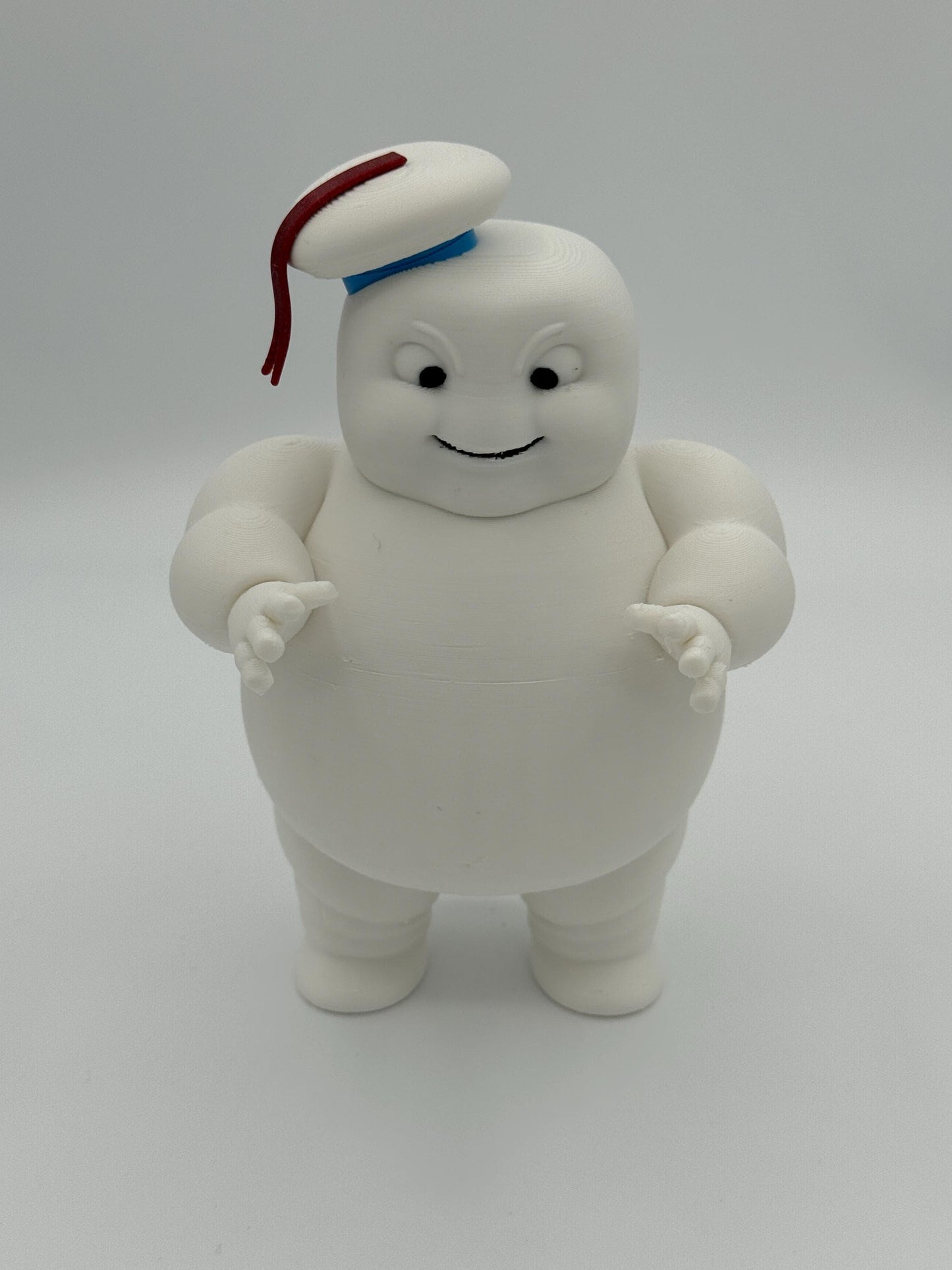 NEW! Large Ghostbusters Stay Puft Marshmallow Men Figurines (1) - Handmade Fan Art.  Unique gift for him or her!