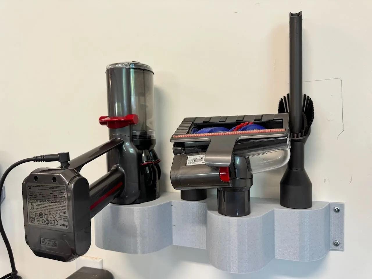 Neat and Handy: Dyson Humdinger Mount and Accessory Organizer.  Fun gift for mom!