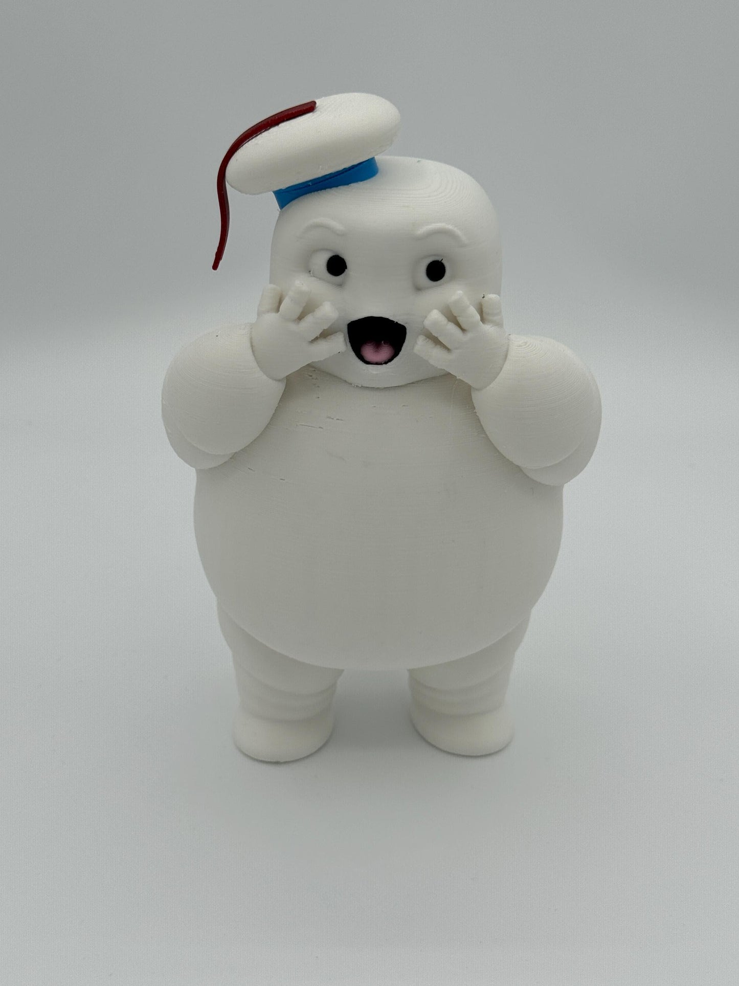 NEW! Large Ghostbusters Stay Puft Marshmallow Men Figurines (1) - Handmade Fan Art.  Unique gift for him or her!