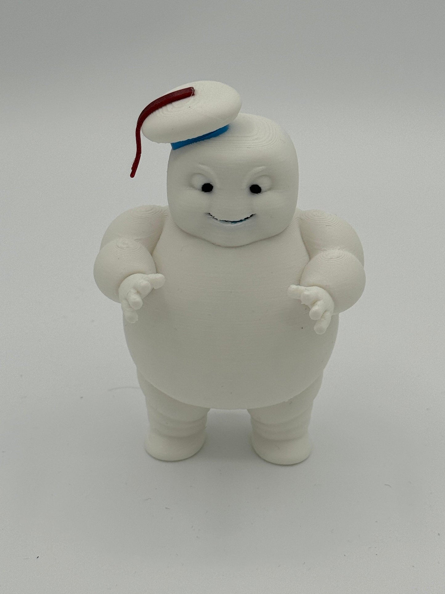 Adorable Ghostbusters Mini Stay Puft Marshmallow Men Figurines with Slimer